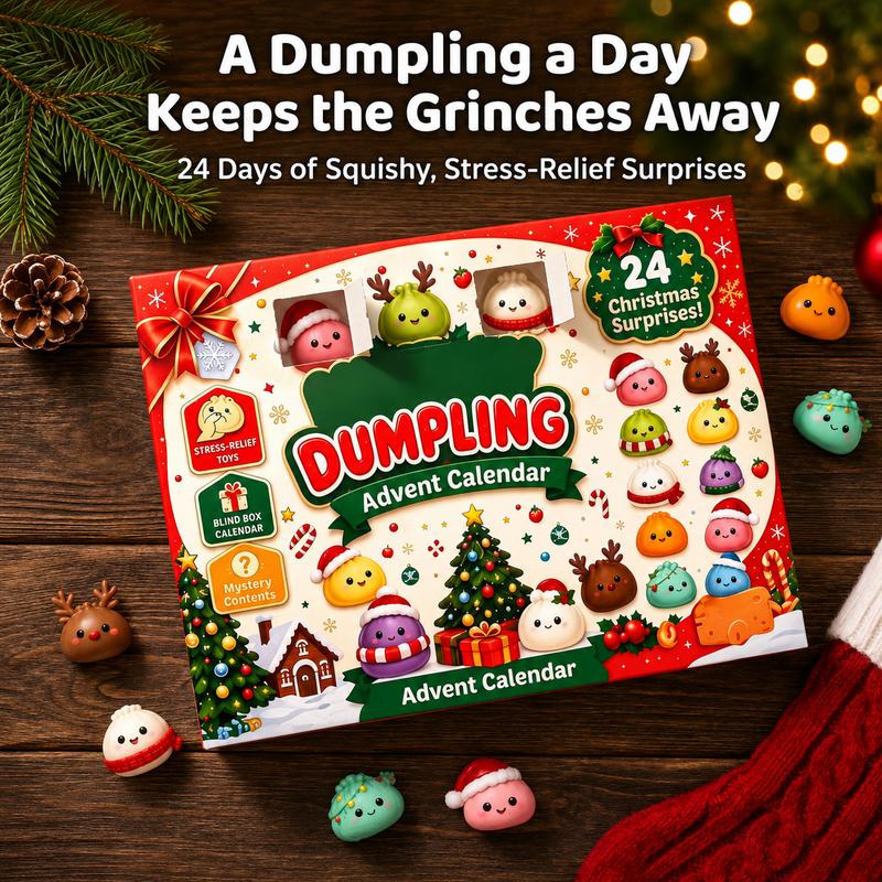Dumpling Squishy Advent Calendar