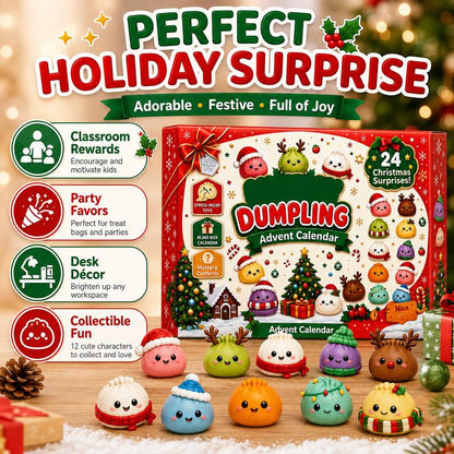 Dumpling Squishy Advent Calendar