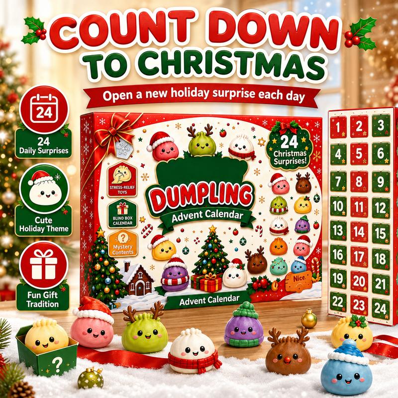 Dumpling Squishy Advent Calendar