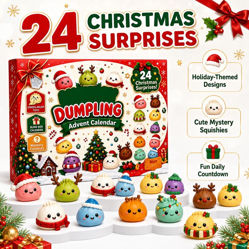 Dumpling Squishy Advent Calendar